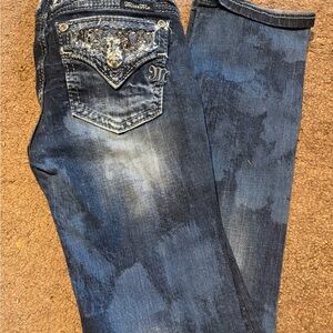 Miss Me Women's Dark Blue Skinny Jeans